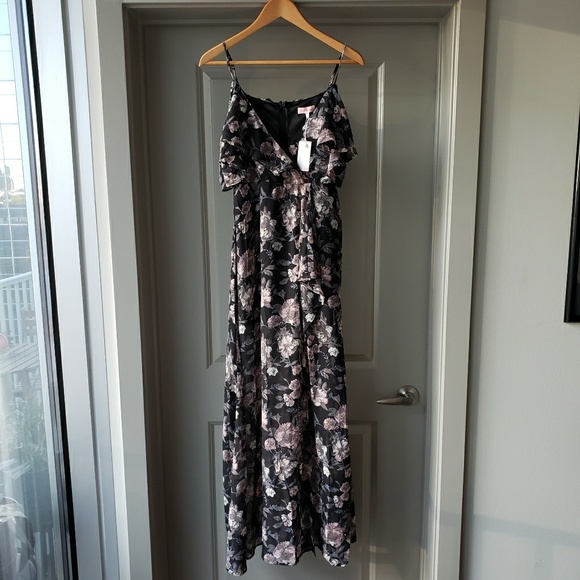 Nasty Gal Floral Off the Shoulder Maxi Dress - Picture 3 of 8